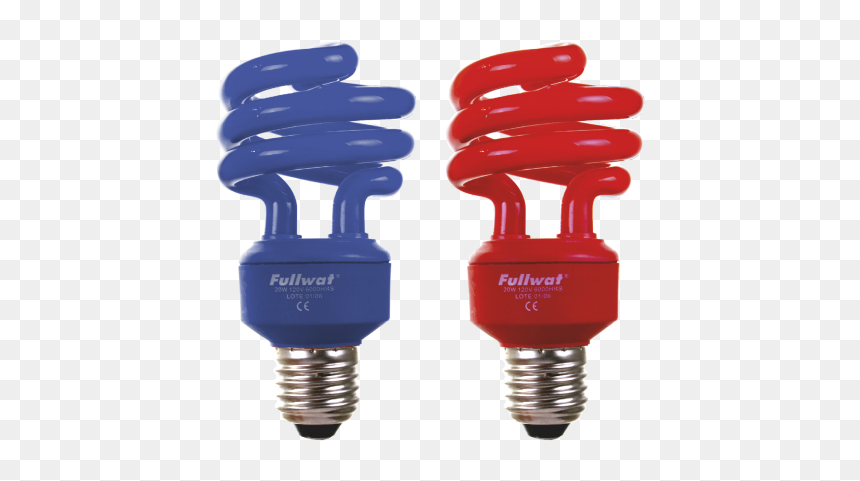 Bombillos Ahorradores De Colores, HD Png Download - bombillo png