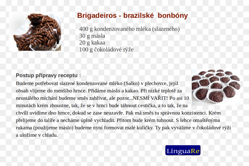 Brigadeiro , Png Download - Brigadeiro, Transparent Png - brigadeiro png