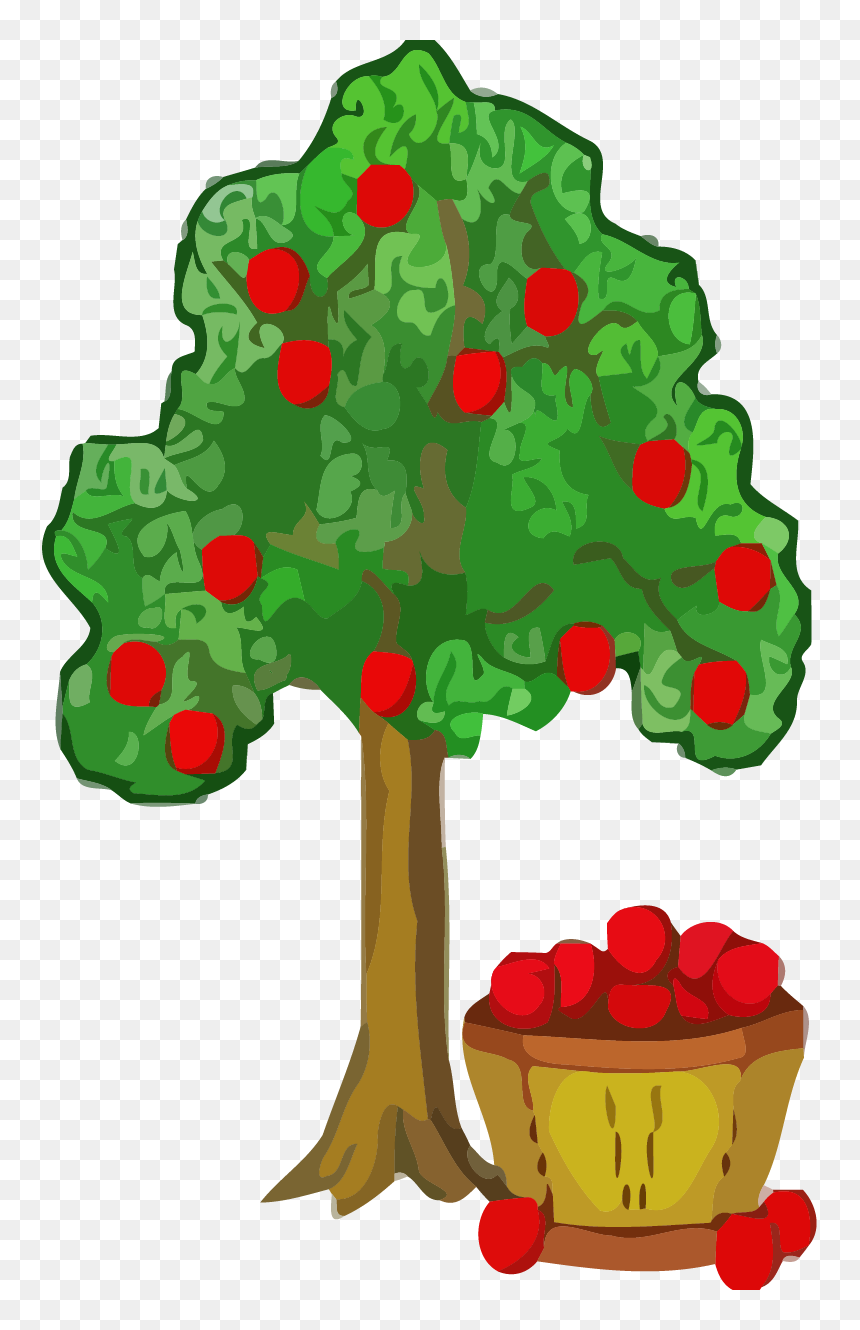 Clipart Apple Trees, HD Png Download - green tree png