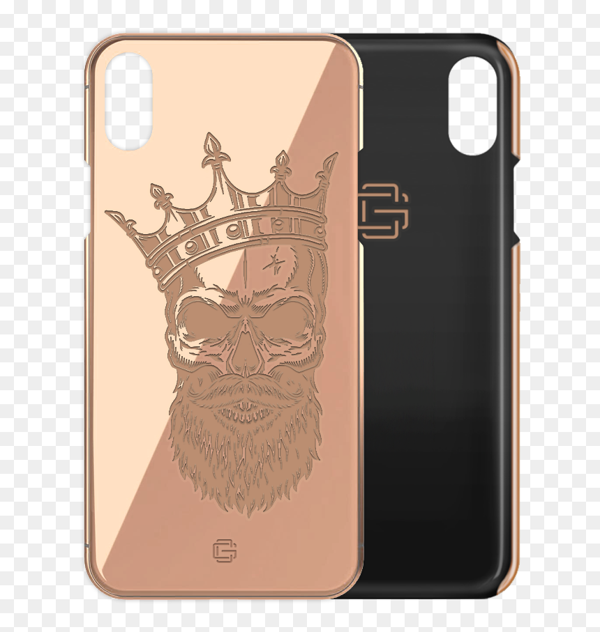 Gold, HD Png Download - gold skull png