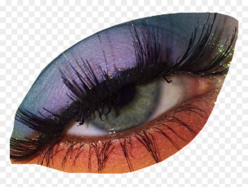 Transparent Eye Makeup Png - Niche Meme Makeup Png, Png Download - eye makeup png