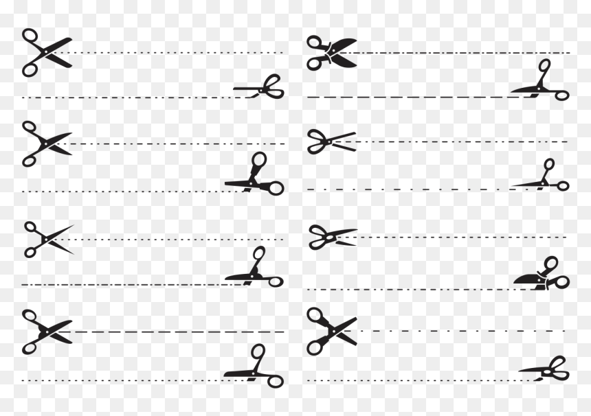 Vector Graphics, HD Png Download - cut line png