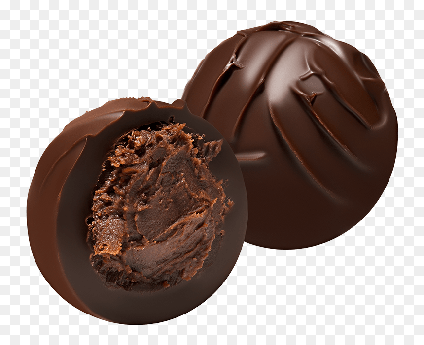 Dark Chocolate Truffles Transparent Png - Truffles Transparent, Png Download - brigadeiro png