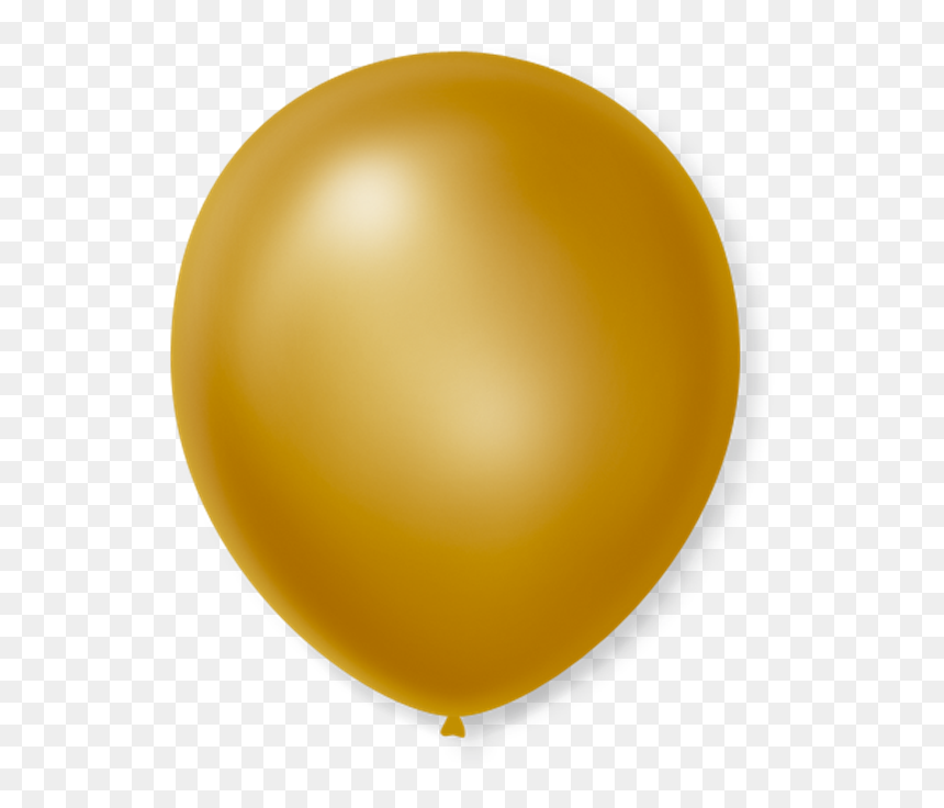 Balão São Roque Cintilante N°9 C/50un Dourado - Balão Dourado Png, Transparent Png - baloes png