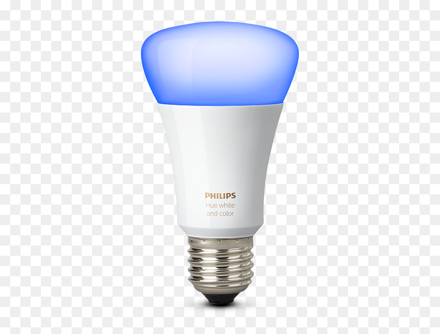 2 - Philips Hue E27 X1, HD Png Download - bombillo png