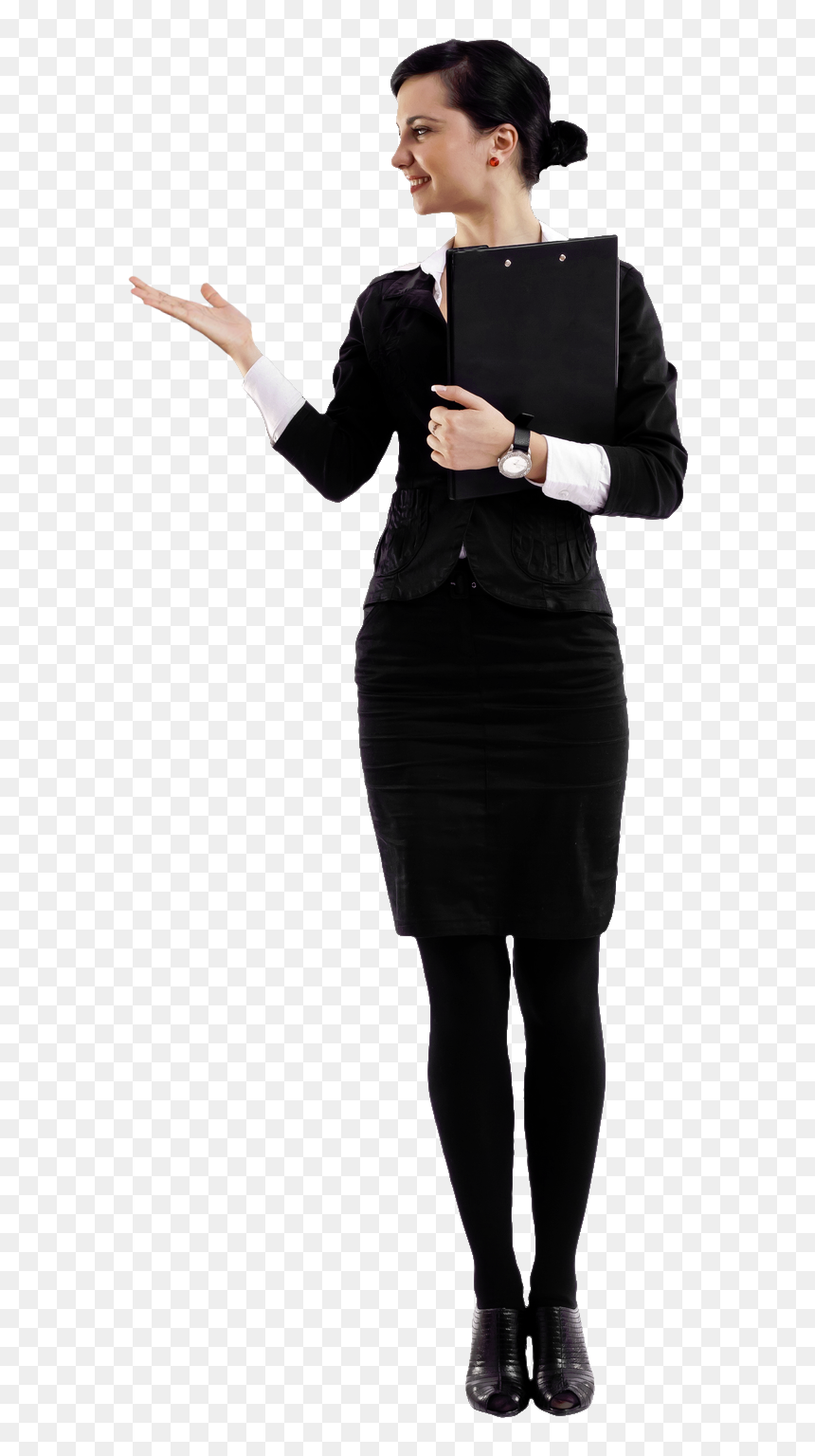 Transparent Person Standing Png Back - Pencil Skirt, Png Download - person standing png back