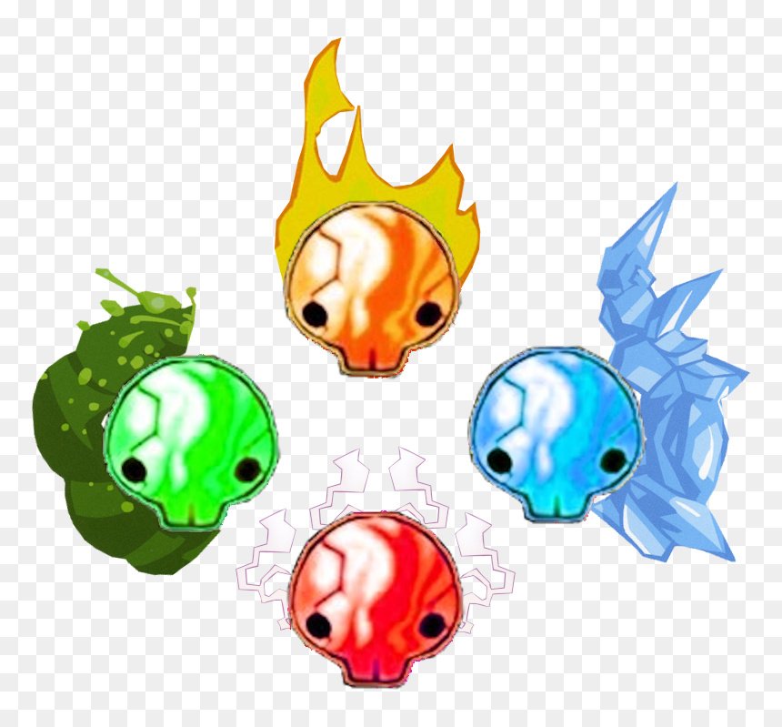 Illustration, HD Png Download - gold skull png
