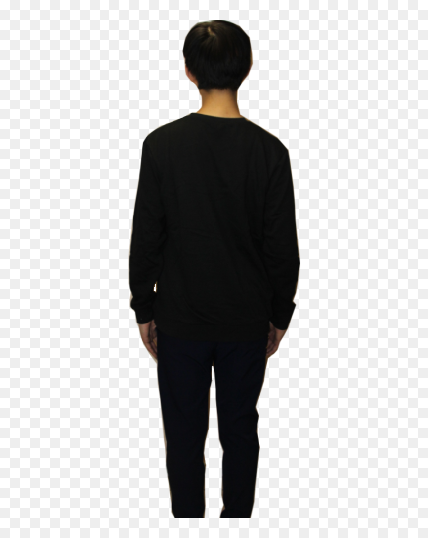 Standing, HD Png Download - person standing png back
