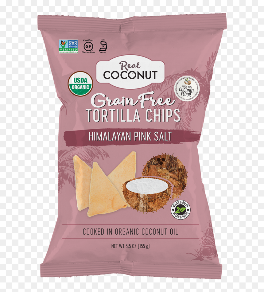 Coconut Tortilla Chips, HD Png Download - tortilla chip png