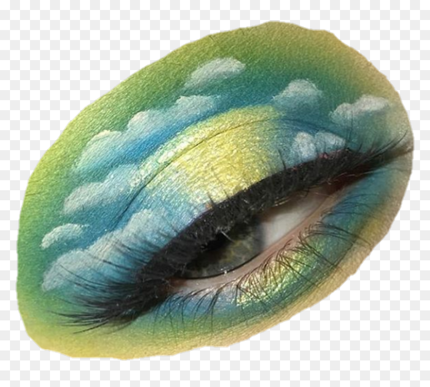 #eyeshadows #eyeshadow #eye #eyes #makeup #glitter - Eyeshadow Glitter Png Transparent, Png Download - eye makeup png