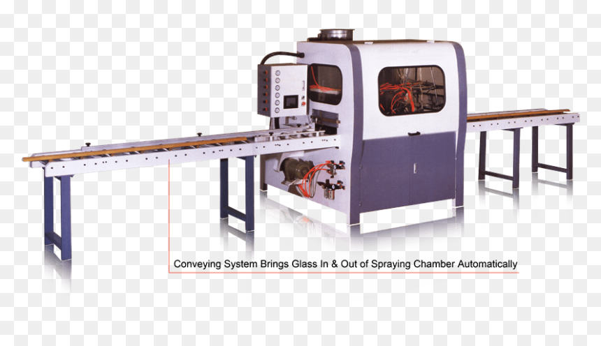Paint Sprayer Conveyor, HD Png Download - spray paint line png