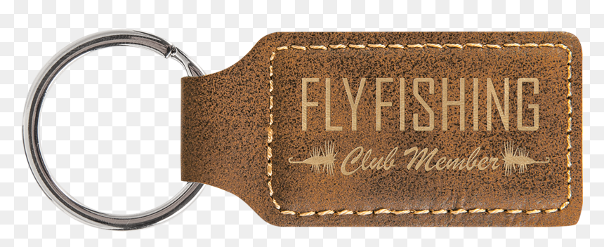 Rustic & Gold Leatherette Rectangle Keychain - Spur, HD Png Download - gold rectangle png
