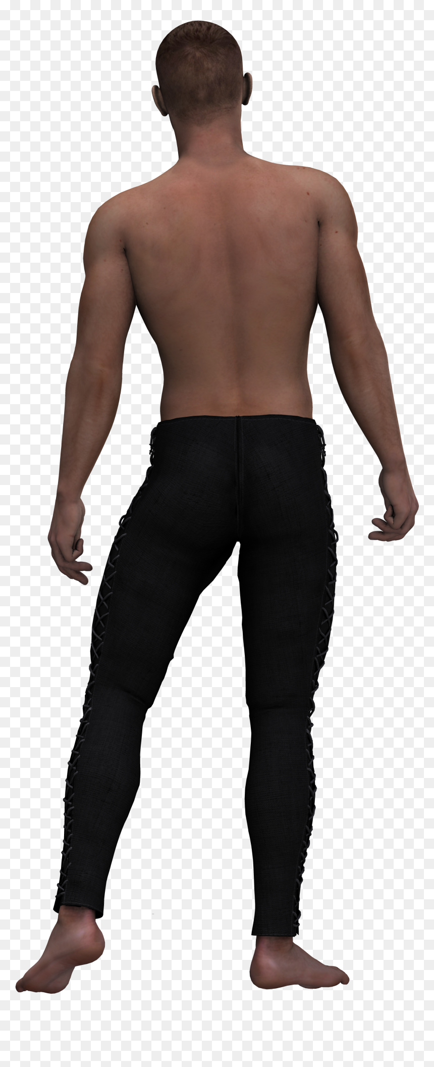 Blog, HD Png Download - person standing png back