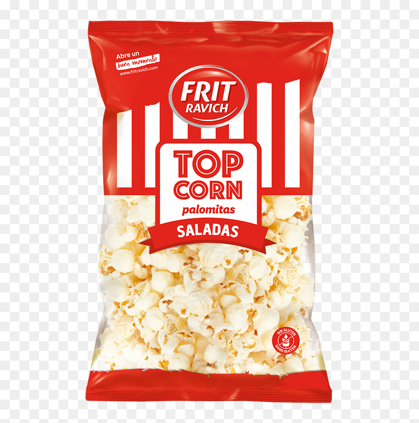 Palomitas Saladas Top Corn Frit Ravich - Frit Ravich, HD Png Download - palomita png