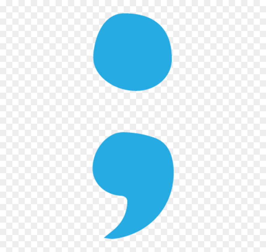 Circle, HD Png Download - semicolon png