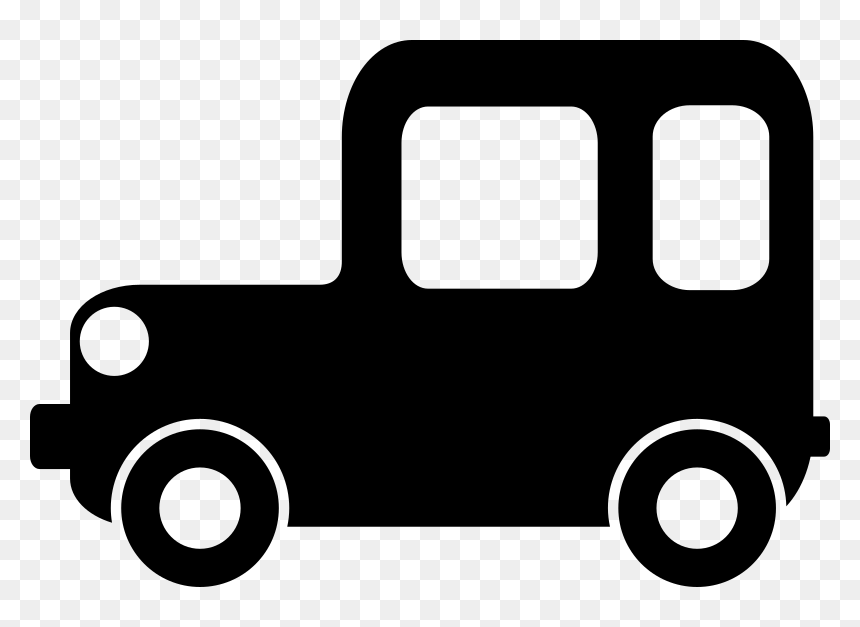 Car Icon Black And White - Car Advertisement In Hindi Language, HD Png Download - white car icon png