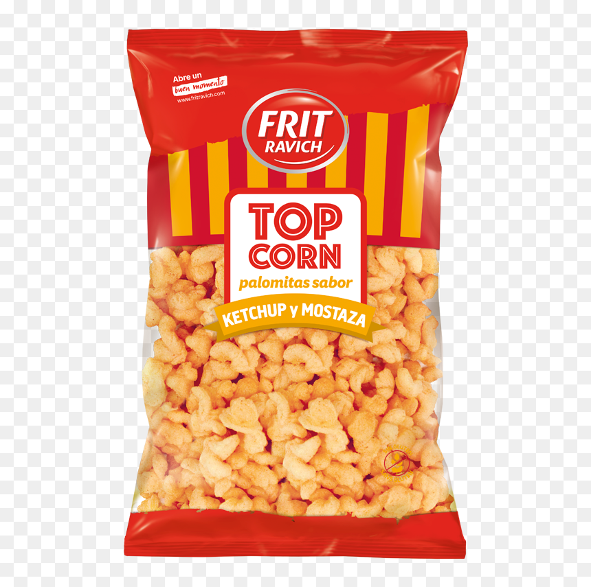 Palomitas Sabor Ketchup Y Mostaza Frit Ravich - Pop Corn Sucré Salé, HD Png Download - palomita png