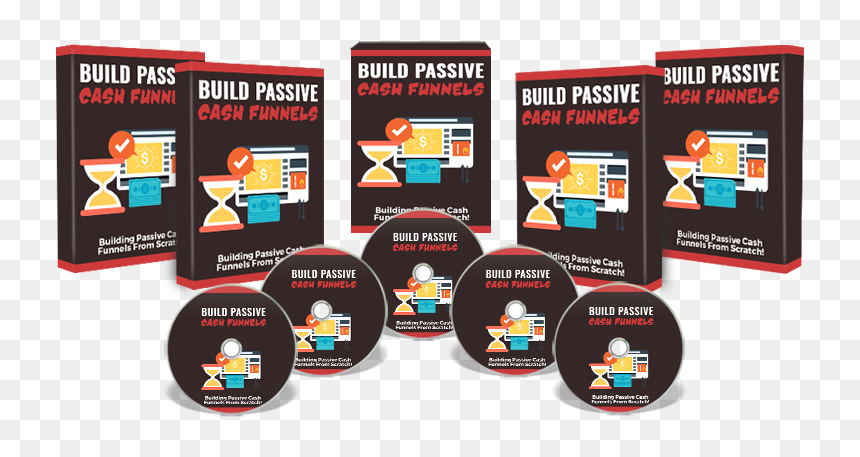 Build Passive Cash Funnels, HD Png Download - gash png