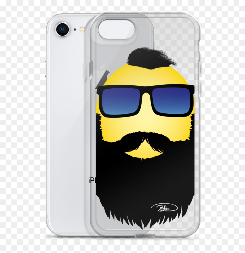 Mobile Phone Case, HD Png Download - hipster mustache png