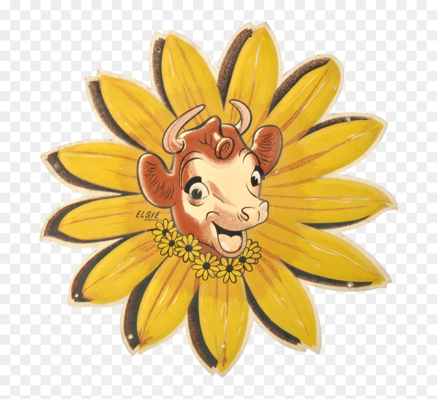 Auction Sign Png Pluspng - Elsie The Cow, Transparent Png - cartoon sign png