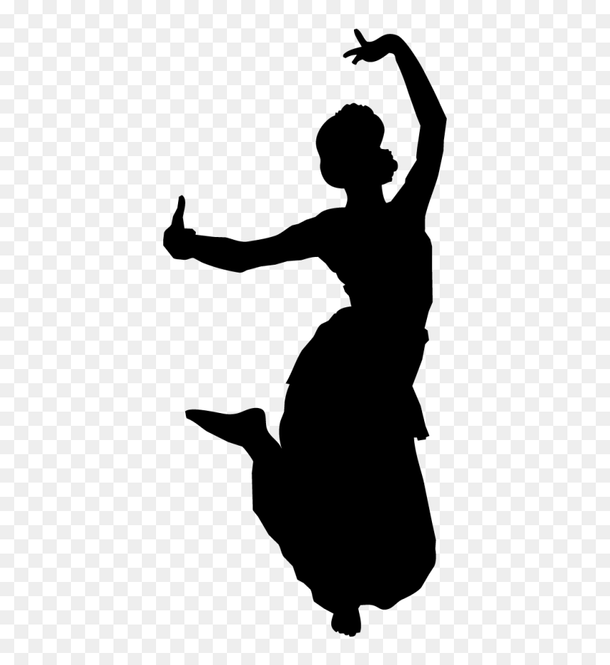 Silhouette, HD Png Download - dancing people png