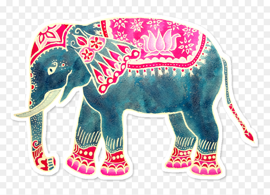 Thumb Image - Paper Indian Elephant, HD Png Download - elefante png