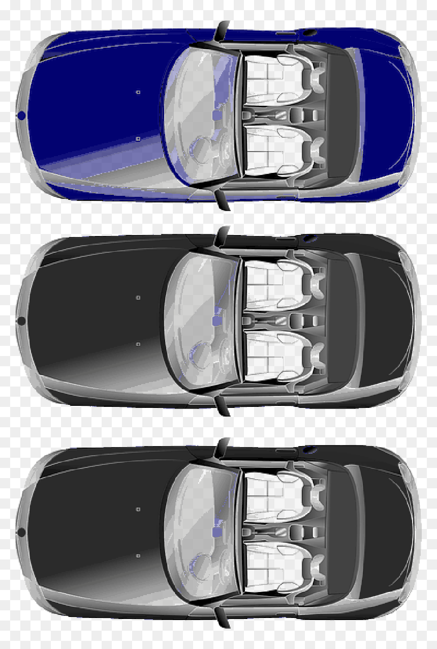 Top, View, Car, Cartoon, From, Transportation, Truck - Car Images Top View Png, Transparent Png - truck top view png