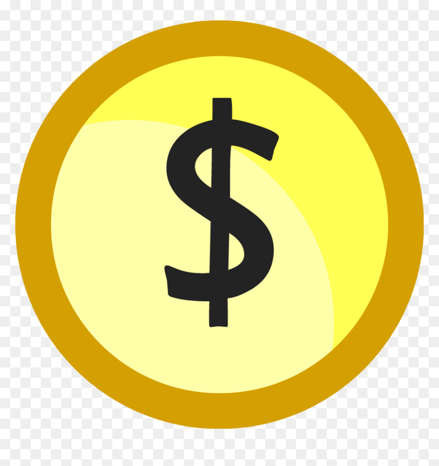Dollar, HD Png Download - pile of coins png