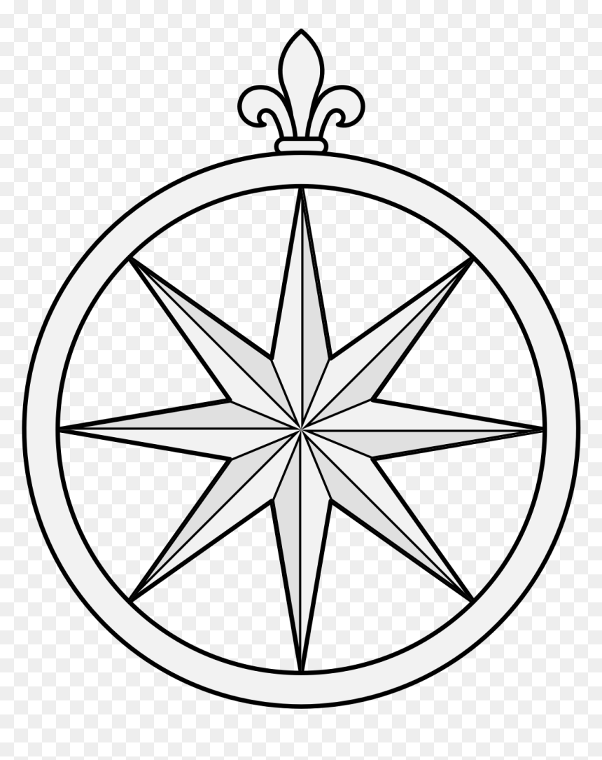 Sport Club Internacional , Png Download - Jjrc, Transparent Png - compass rose png transparent background