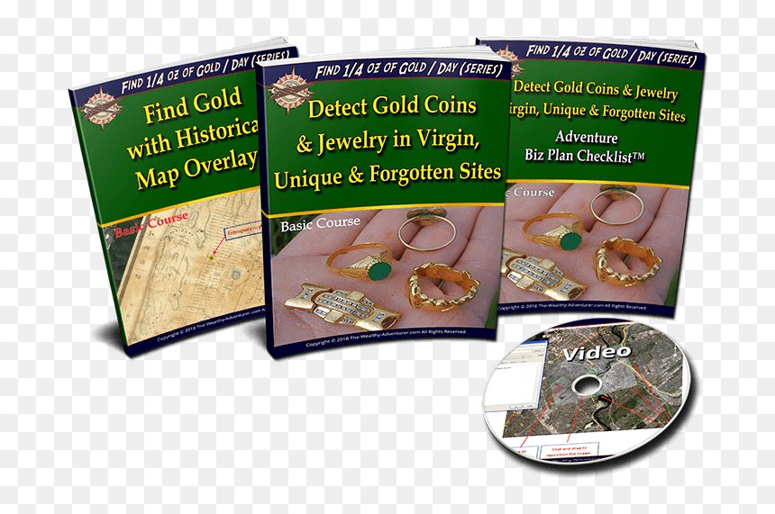 Detect Gold Coins & Jewelry In Virgin, Unique & Forgotten - Cd, HD Png Download - pile of coins png