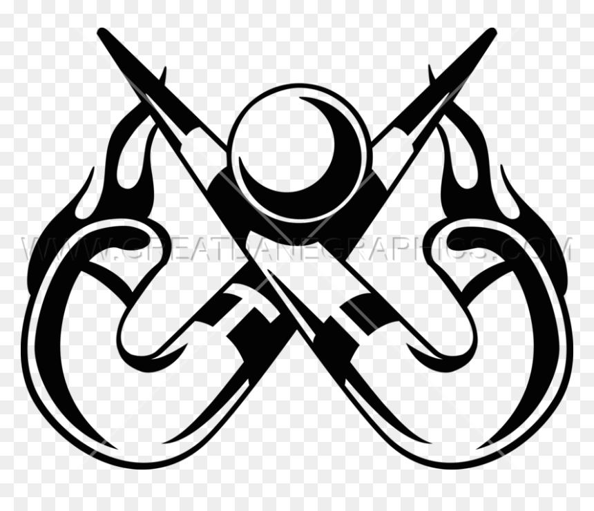 Field Hockey Sticks & Ball - Field Hockey Stick Art, HD Png Download - hockey sticks png
