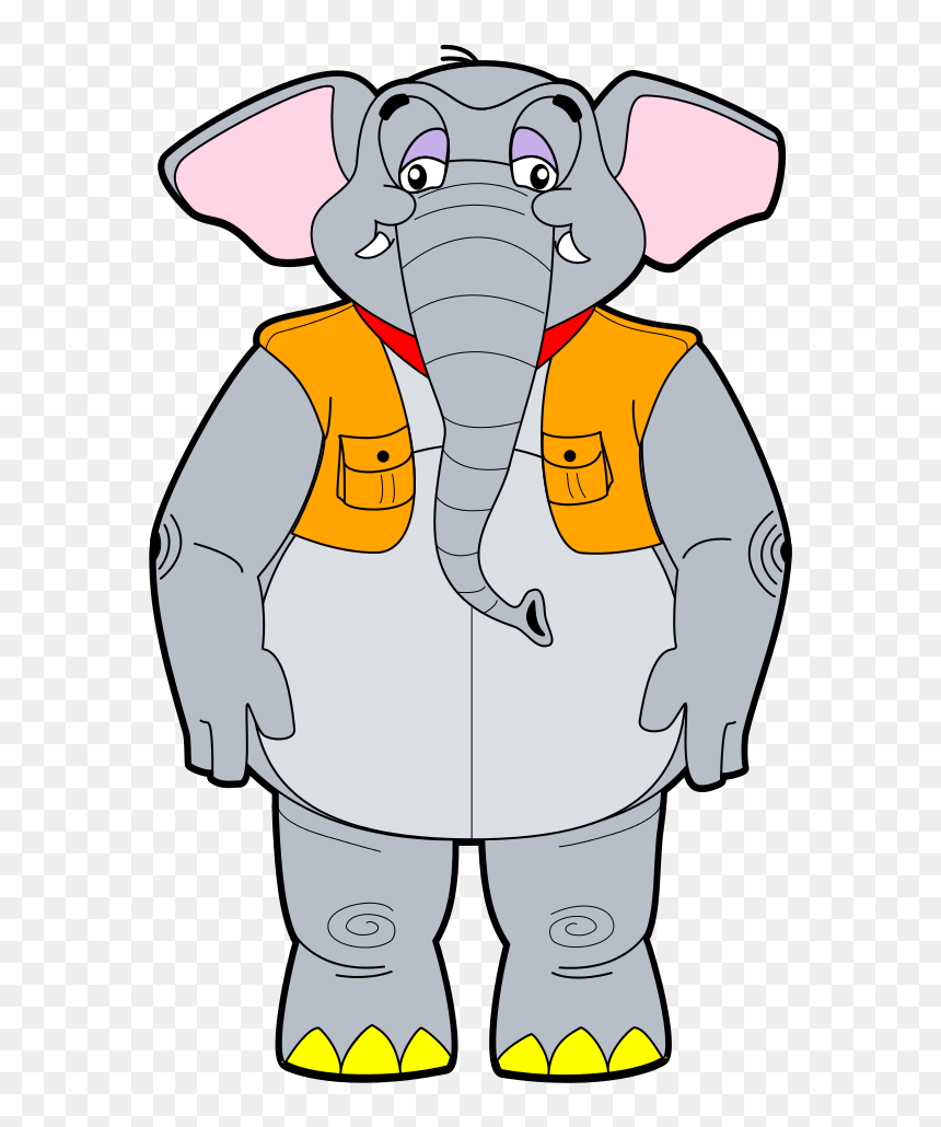 Sketch Photo Elefante - Indian Elephant, HD Png Download - elefante png