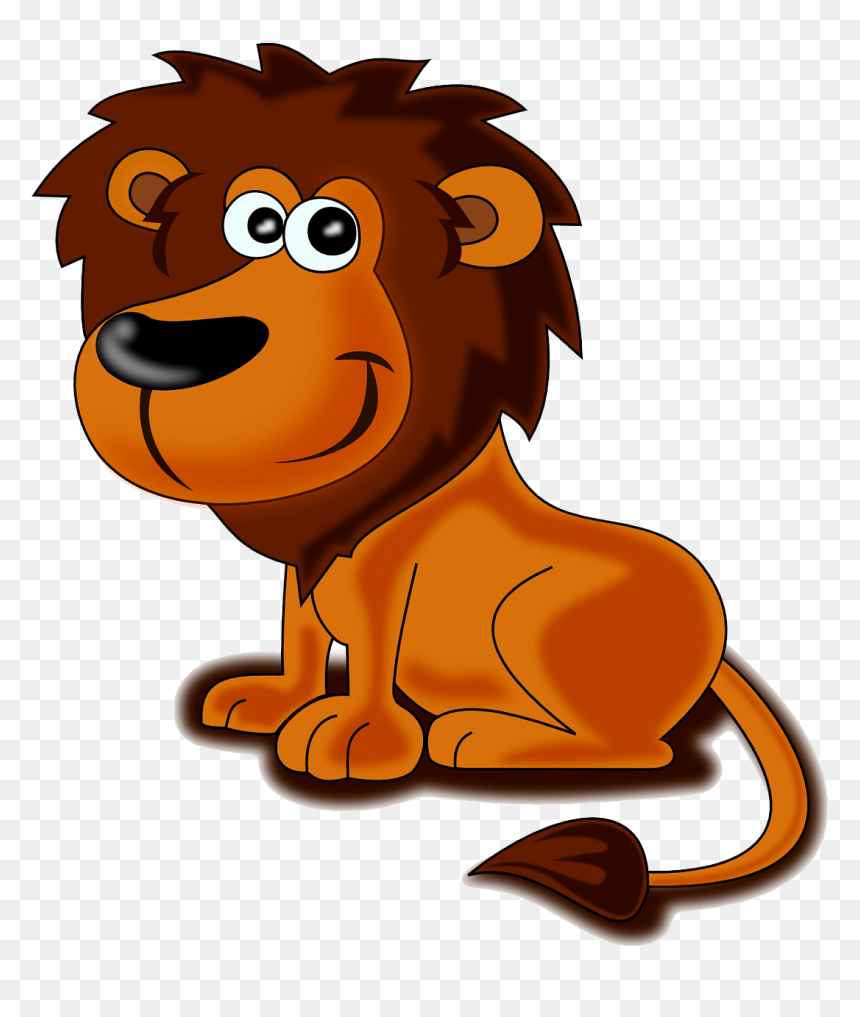 Letter L Capital And Small, HD Png Download - cartoon lion png