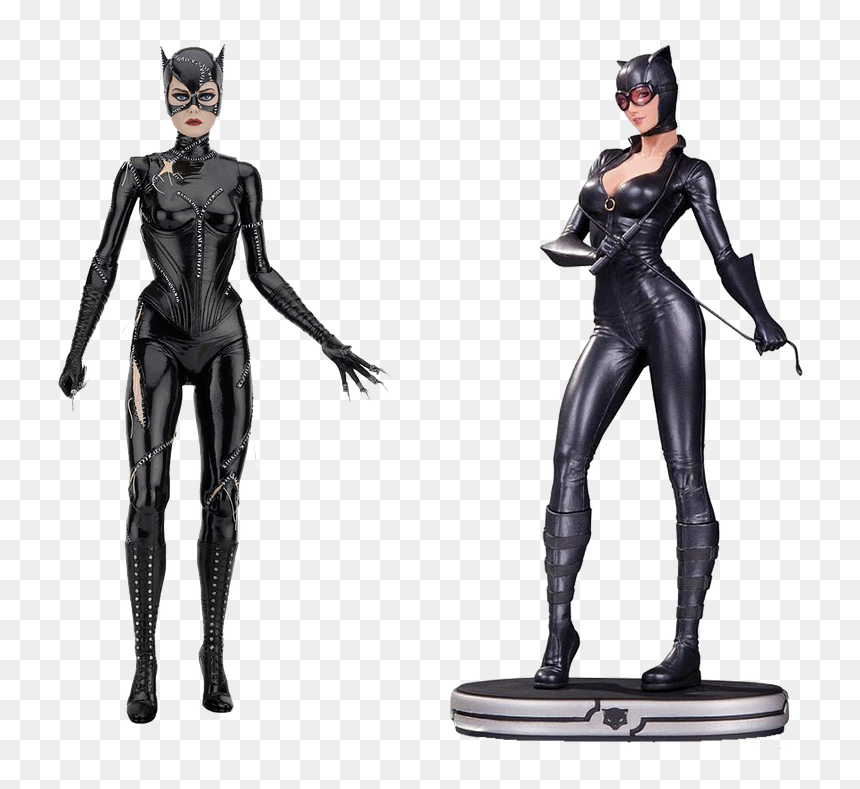 Michelle Pfeiffer Catwoman Figure, HD Png Download - cat woman png