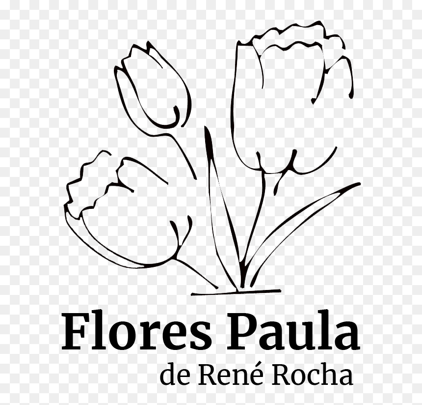 Flores Paula - Tulip, HD Png Download - ramo de rosas png