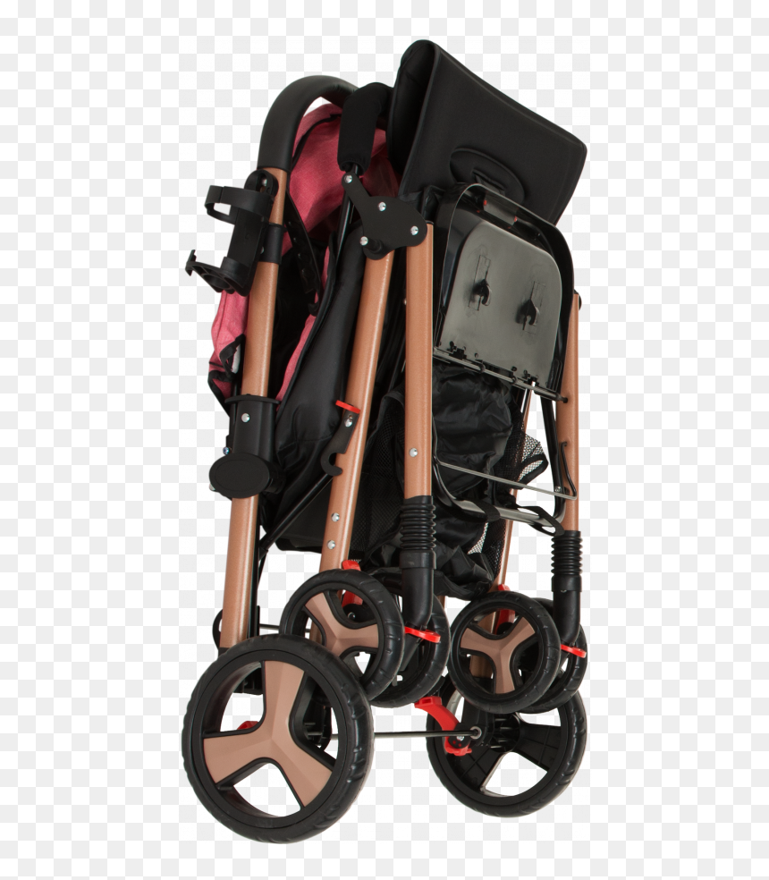 Children"s Stroller Gt Baby 2305 6 Gold/pink"
 Title="children"s - Baby Carriage, HD Png Download - baby stroller png