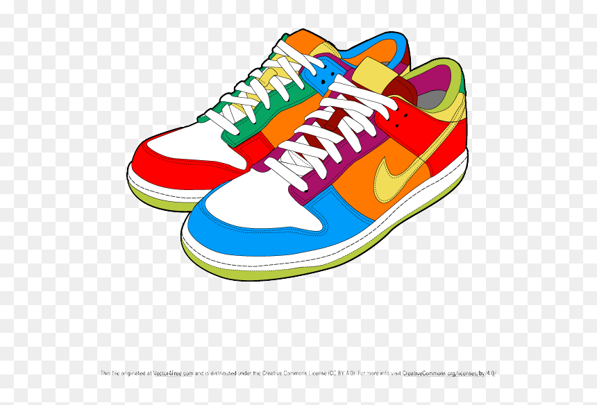Vector Shoes - Shoes Vector, HD Png Download - tennis shoes png