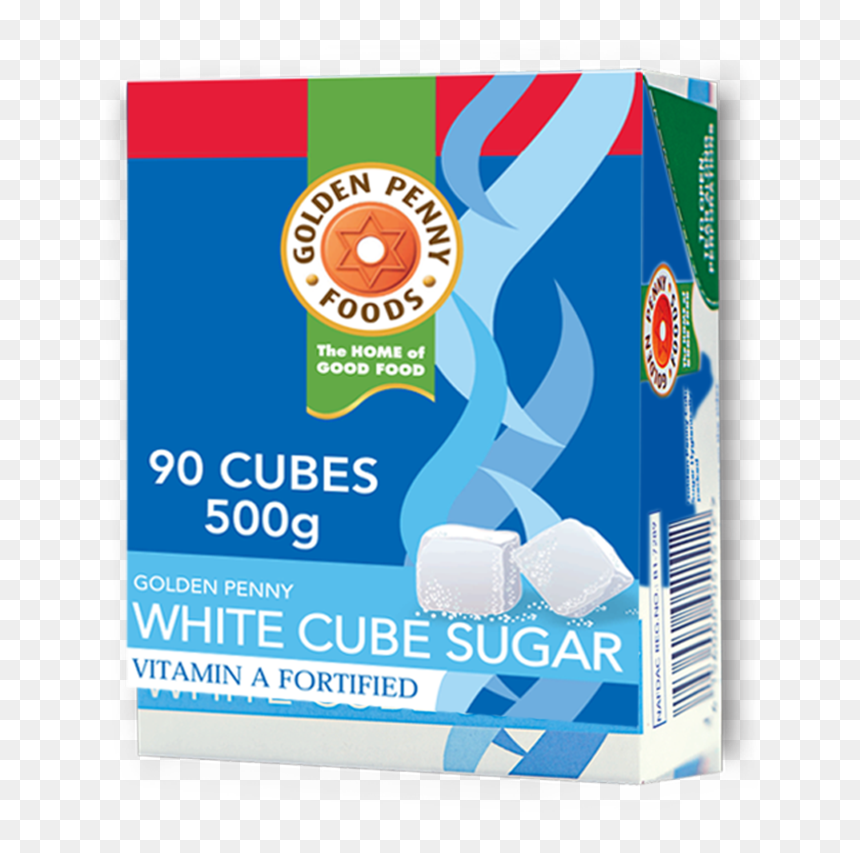 Golden Penny White Cube Sugar 500g, HD Png Download - sugar cube png