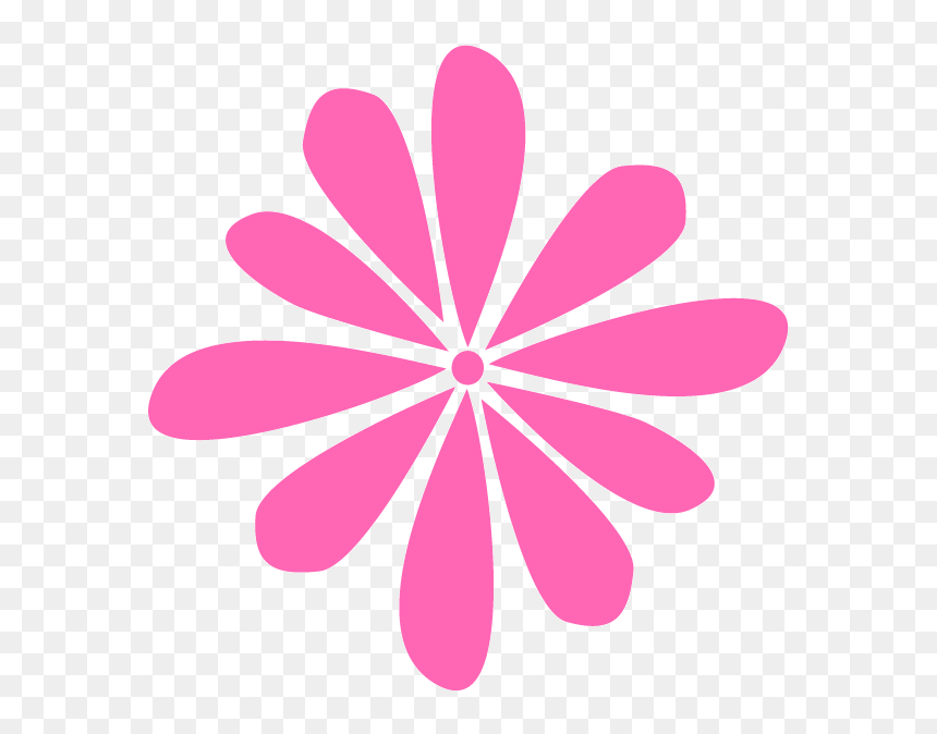 The Kit And Kaboodle Trading Company Pink Daisy Logo, HD Png Download - pink daisy png