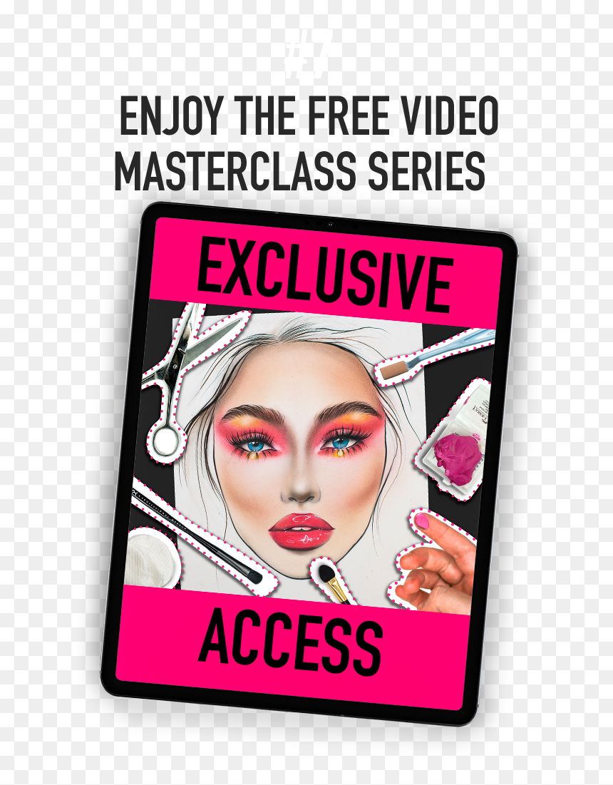 Follow The Masterclass Series - Flyer, HD Png Download - eye makeup png