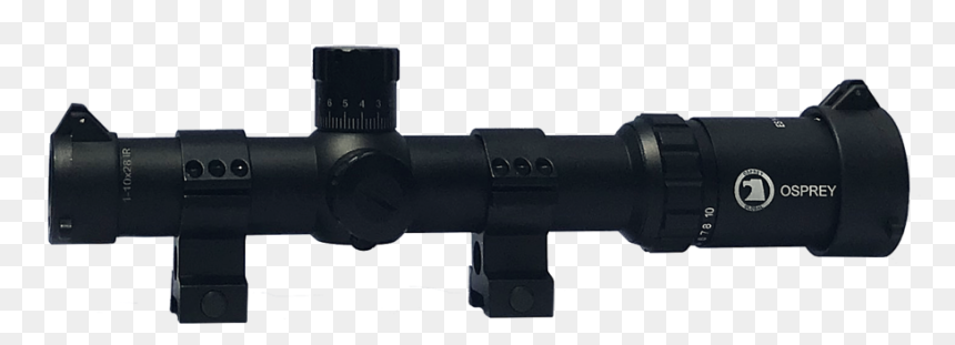 Es1-10x28ffp Scope Caps On Alt, HD Png Download - sniper crosshair png
