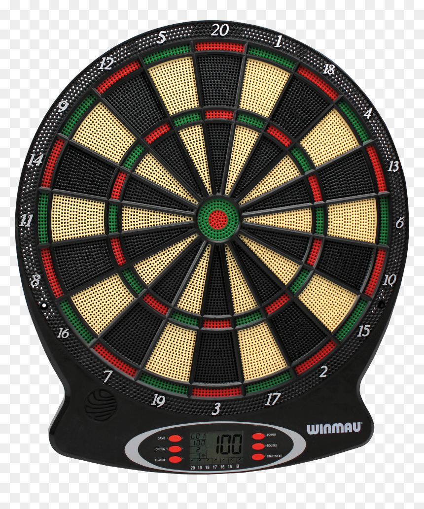 Winmau Electronic Dartboard, HD Png Download - dart board png