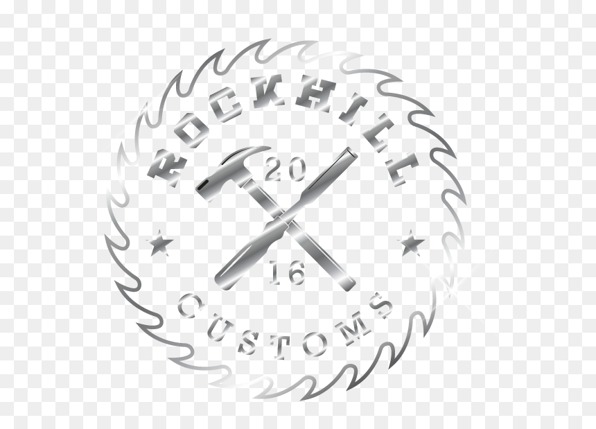 Rockhill Customs Rockhill Customs - Quartz Clock, HD Png Download - white clock png
