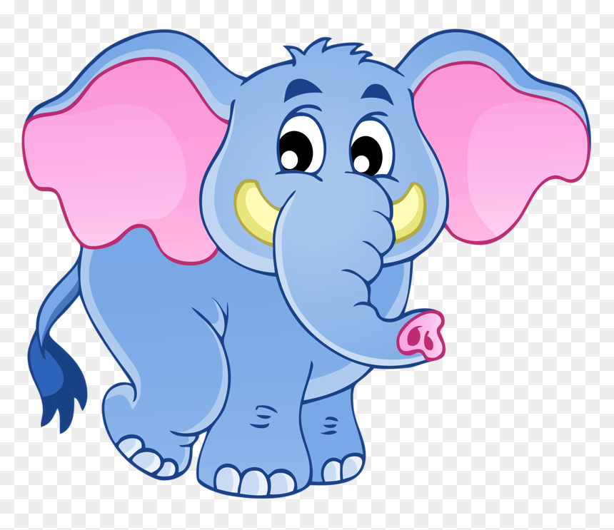 Clip Art Download African Indian Art Hand Painted Baby - Elephant, HD Png Download - elefante png