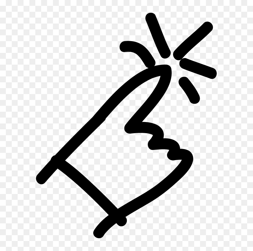 Clip Art, HD Png Download - hand click png