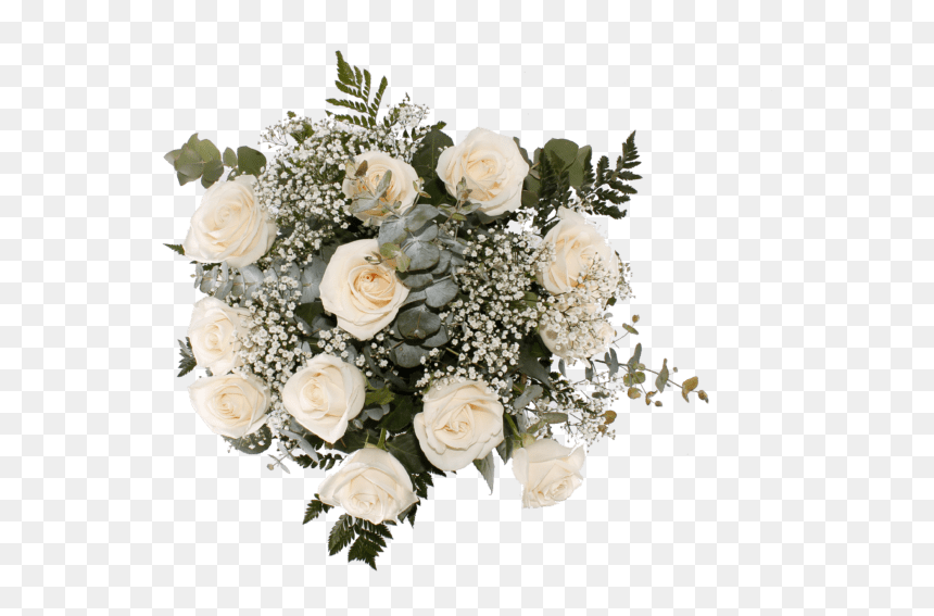 Ternura Ramo De Rosas De Color Blanco - Garden Roses, HD Png Download - ramo de rosas png