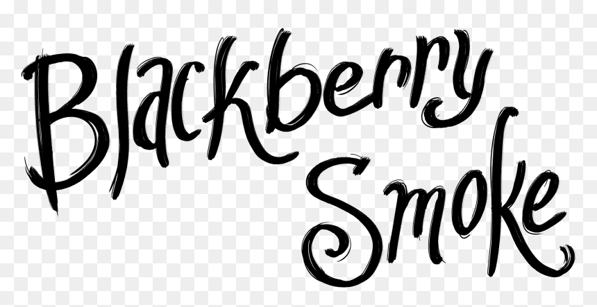 Blackberry Smoke Logo Png - Calligraphy, Transparent Png - blackberry logo png