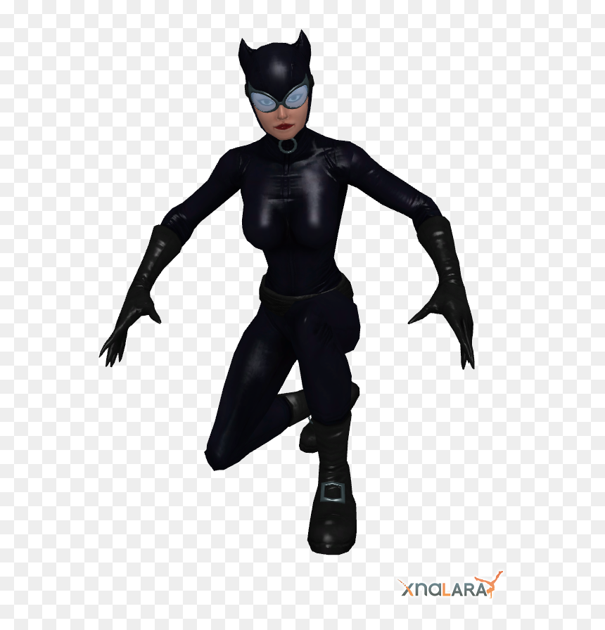 Catwoman Clipart Transparent - Catwoman Cute Transparent, HD Png Download - cat woman png