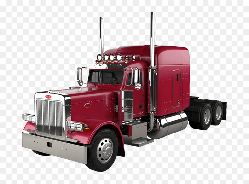 Truck - Peterbilt Truck, HD Png Download - truck top view png