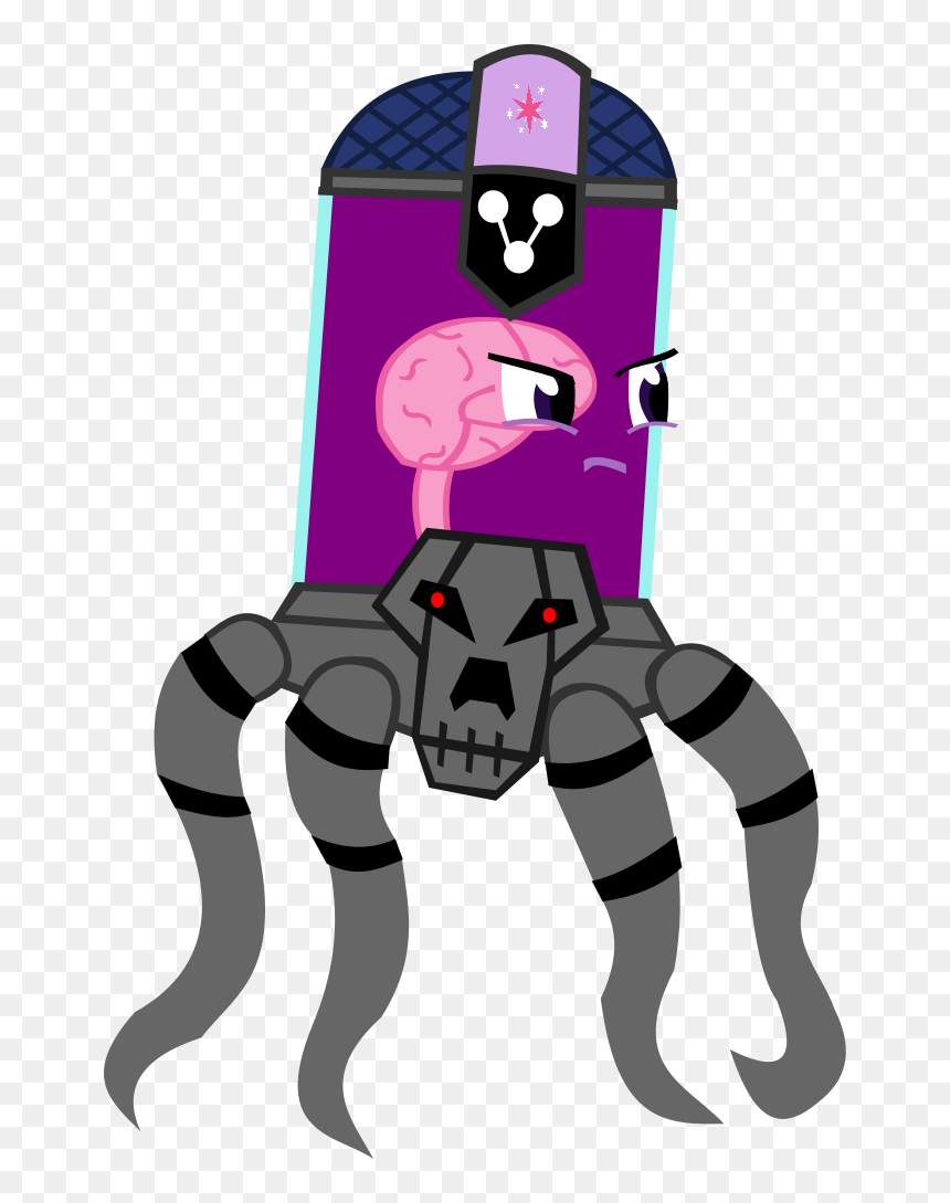 Jewelsfriend, Brain, Brainiac, Brainy Twilight, Crossover, - Cartoon, HD Png Download - brain cartoon png